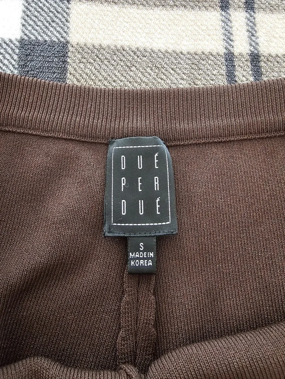 Wide-Leg Bootcut Pants in Dark Brown - Picture 5 of 9